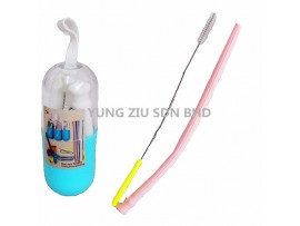 11MM FOLDING SILICICONE STRAW